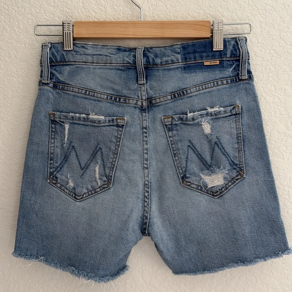MOTHER "The Tomcat" Jean Shorts Size 26 - Picture 3 of 16